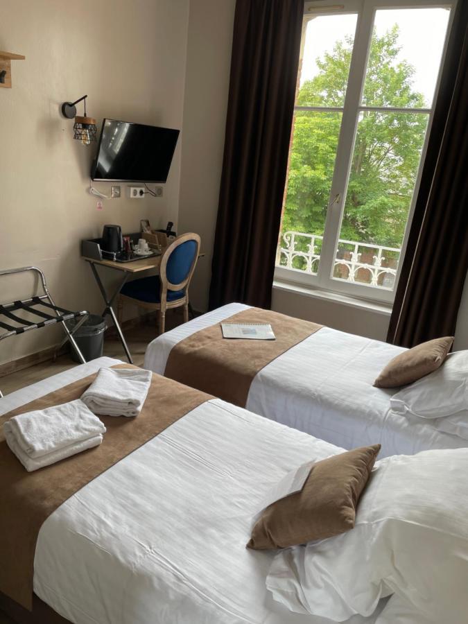 Logis Hotel- Restaurant Le Relais Guillaume De Normandy Saint-Valéry-sur-Somme Zewnętrze zdjęcie